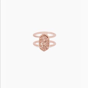 KENDRA SCOTT ELYSE ROSE GOLD RING
